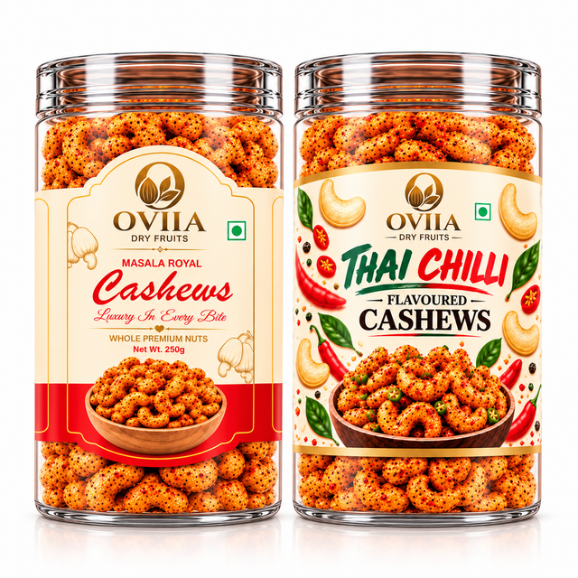 Indian Royal Masala & Thai Chilli Cashews Combo