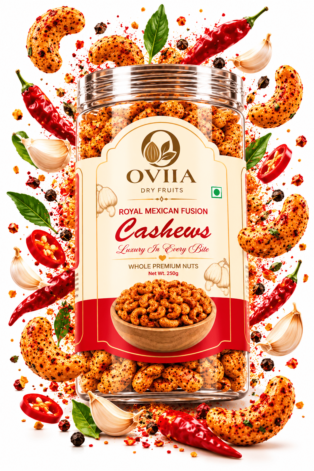 Royal Maxican Fusion Cashews - Oviia Dryfruits